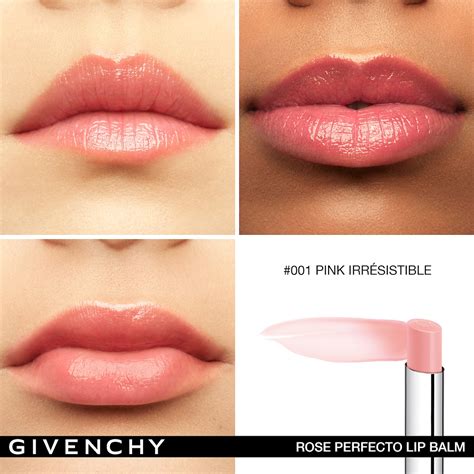 givenchy 唇膏 110|Rose Perfecto Plumping Lip Balm 24H Hydration .